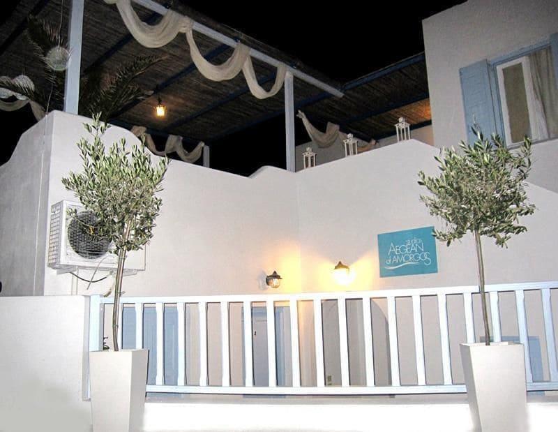 Aegeon Pension Egíali Exterior foto