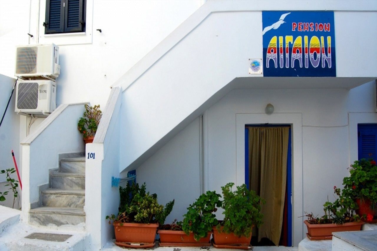 Aegeon Pension Egíali Exterior foto